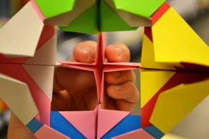 sòlids platònics, octaedre, colors