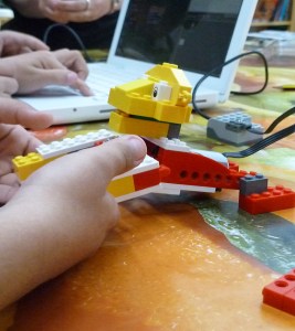 Taller robòtica amb LEGO WeDo