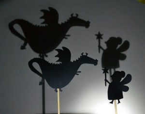 Shadow puppet theater