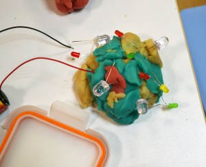 Taller Squishy Circuits Festa Aniversari