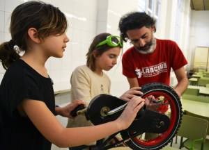 Centrífuga bicicleta Tallers extraescolars