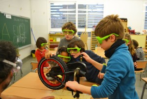 Centrífuga bicicleta Tallers extraescolars