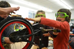 Centrífuga bicicleta Tallers extraescolars