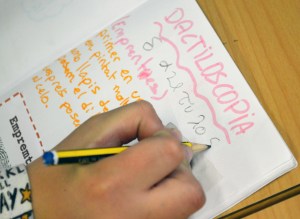 Taller Empremtes dactilars Dactiloscòpia Extraescolars Barcelona