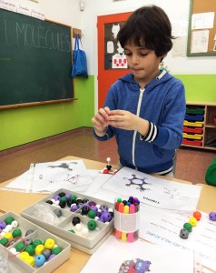 Tallers Extraescolars Barcelona Ciència Molècules