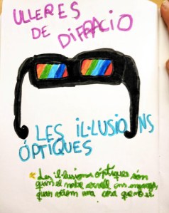 Tallers Extraescolars Ciència Il·lusions Òptiques Barcelona