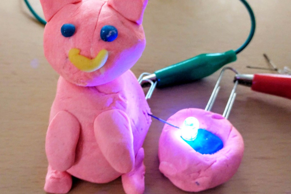 Tallers Extraescolars Ciència STEAM Circuits Play-Doh