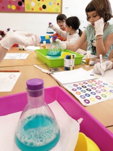 Tallers Extraescolars Química peròxid hidrogen Barcelona