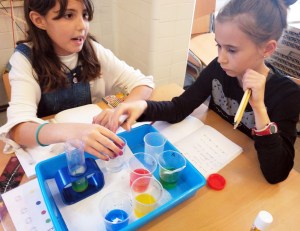 Tallers extraescolars química-física densitat dels líquids Badalona