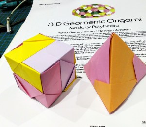 Tallers extraescolars Barcelona Ciència Sòlids Platònics Origami