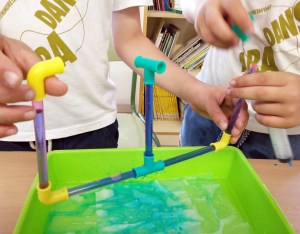 Taller Extraescolar Ciència Física Hidràulica STEAM Barcelona
