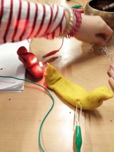 Tallers Extraescolars Ciència STEAM Circuits Play-Doh