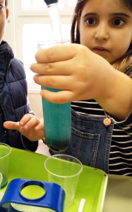 Tallers extraescolars química-física densitat dels líquids