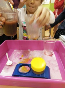 Tallers extraescolars química-física densitat dels líquids