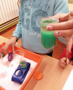 Tallers extraescolars química-física densitat dels líquids