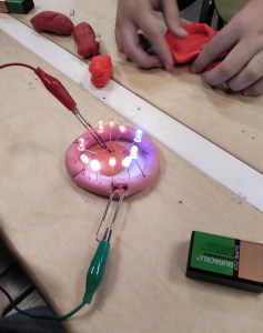 Tallers Extraescolars Ciència STEAM Circuits Play-Doh