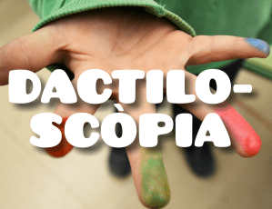 Dactiloscòpia: Taller d’empremtes dactilars