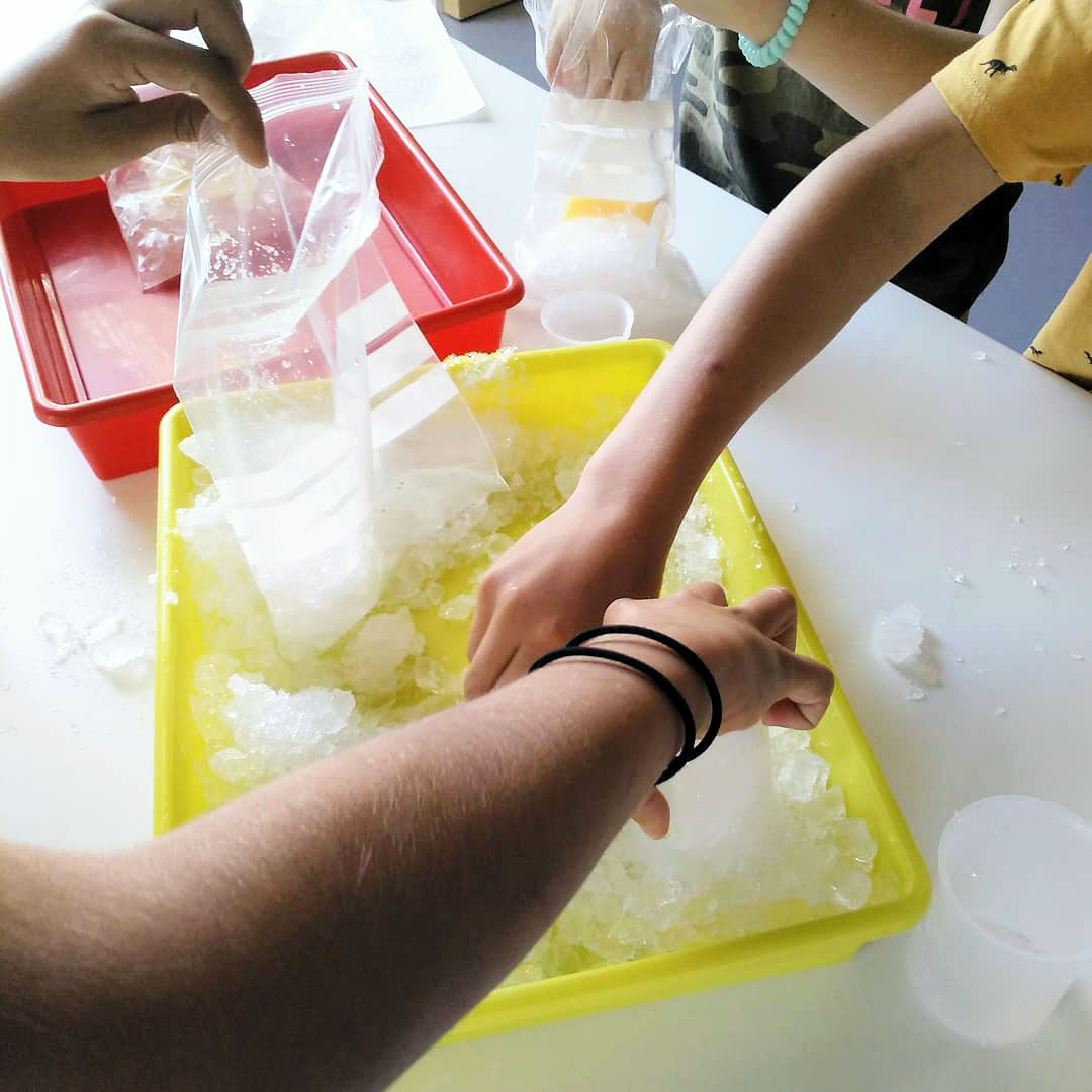 Taller Física Termodinàmica Ciència Congelació Sorbet STEM