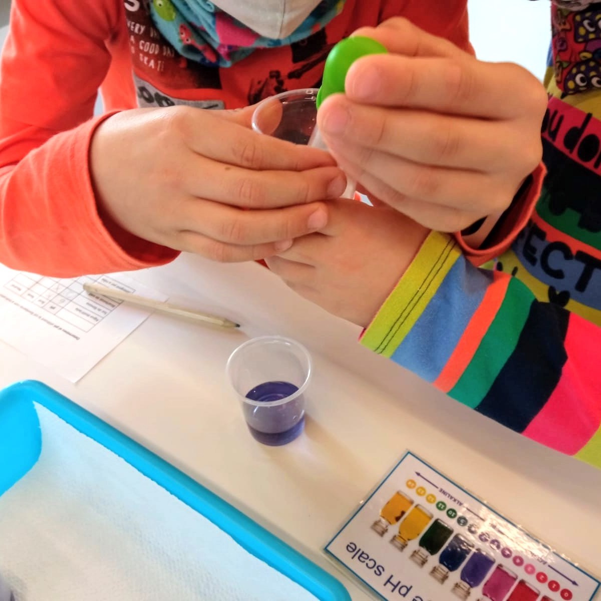 Tallers Ciència Escoles Biblioteques Química pH àcid base