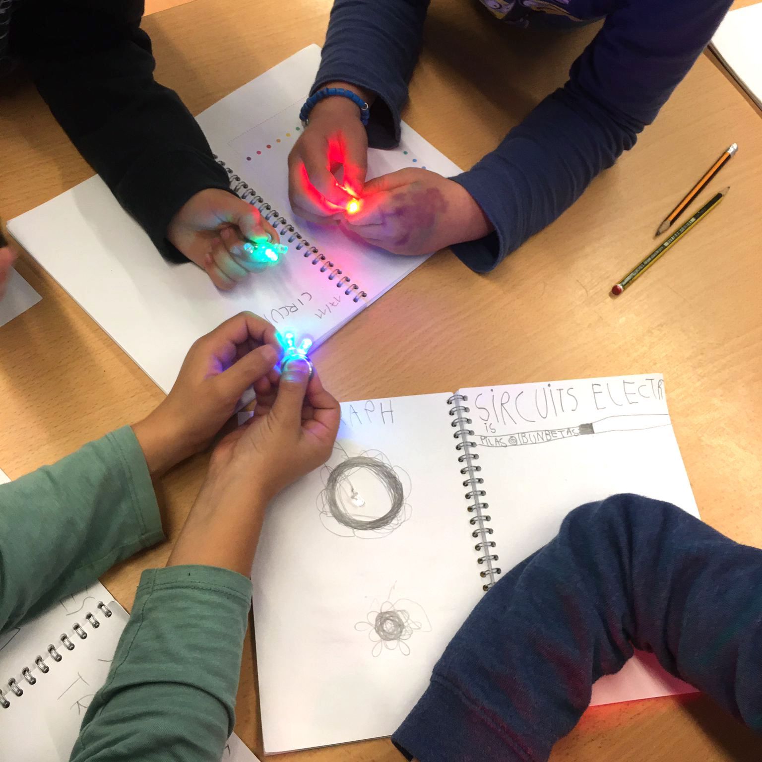 Tallers Escoles Ciència Tecnologia STEAM Circuits Elèctrics