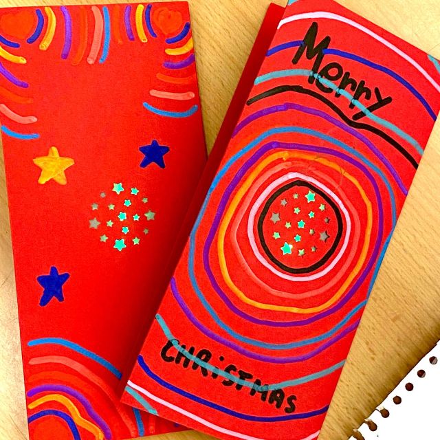 Tallers Tecnologia Maker STEAM Postals de Nadal amb LEDs Circuits elèctrics